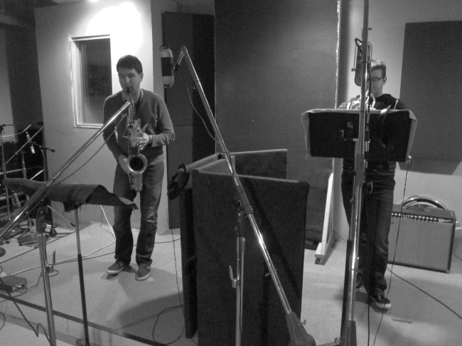 Recording at Ampreon in Youngstown, OH