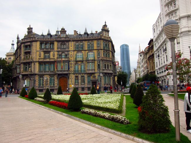 Bilbao city scene