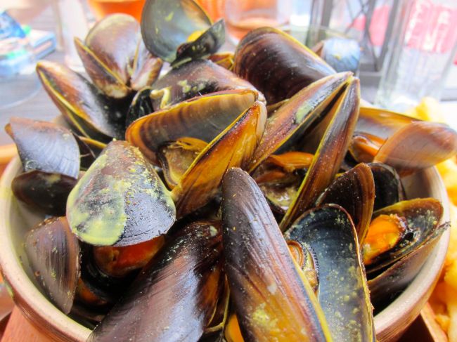 Moules Frites aux Curry