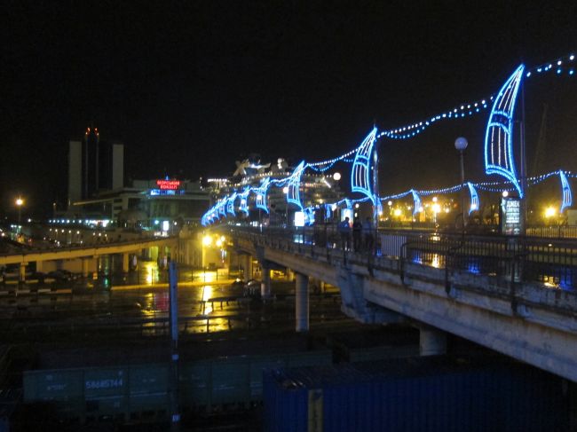 odessa night light bridge