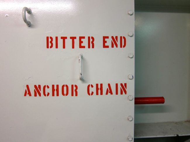 bitter end