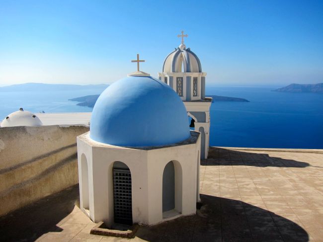 greek domes
