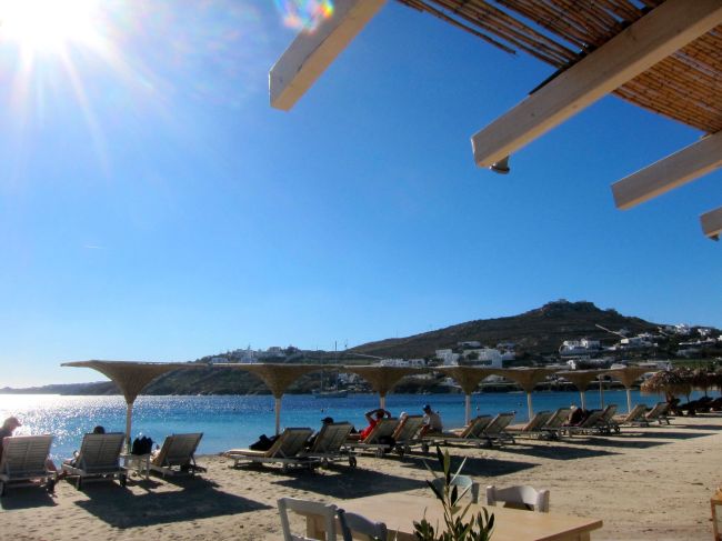 mykonos beach