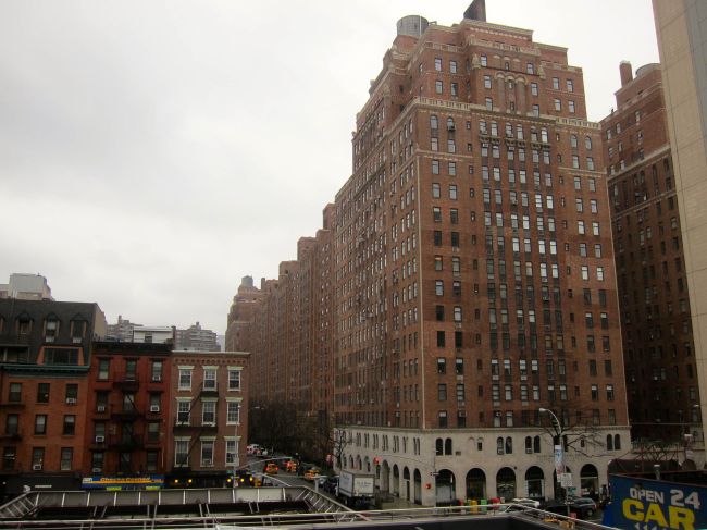 The High Line is a good place to get a feel for the immensity of New York