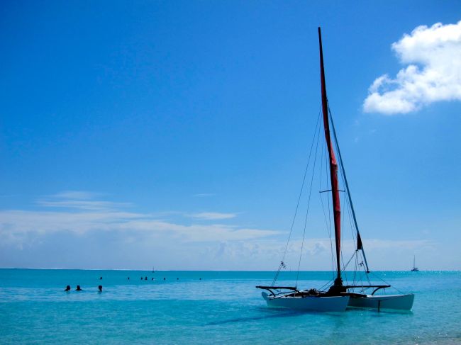 Bora Bora boat