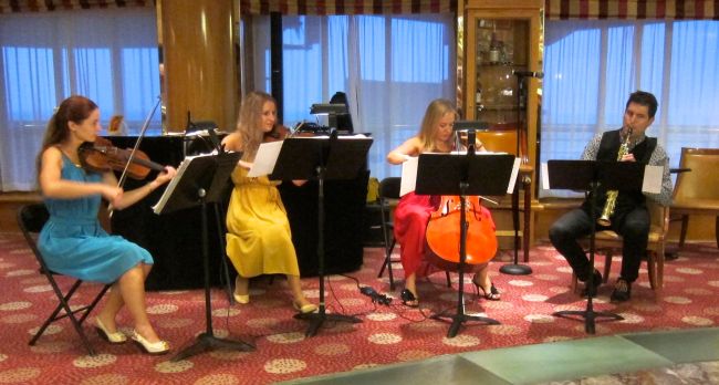 With the Fiore Strings.